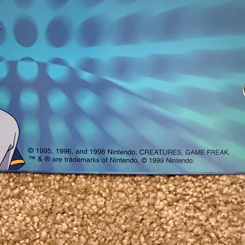 Pokemon Blue and Yellow Binder Gotta catch ‘em all! Official Nintendo licensed